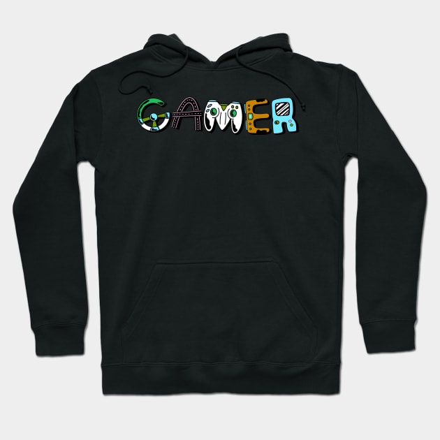 Gamer Hoodie by aaallsmiles